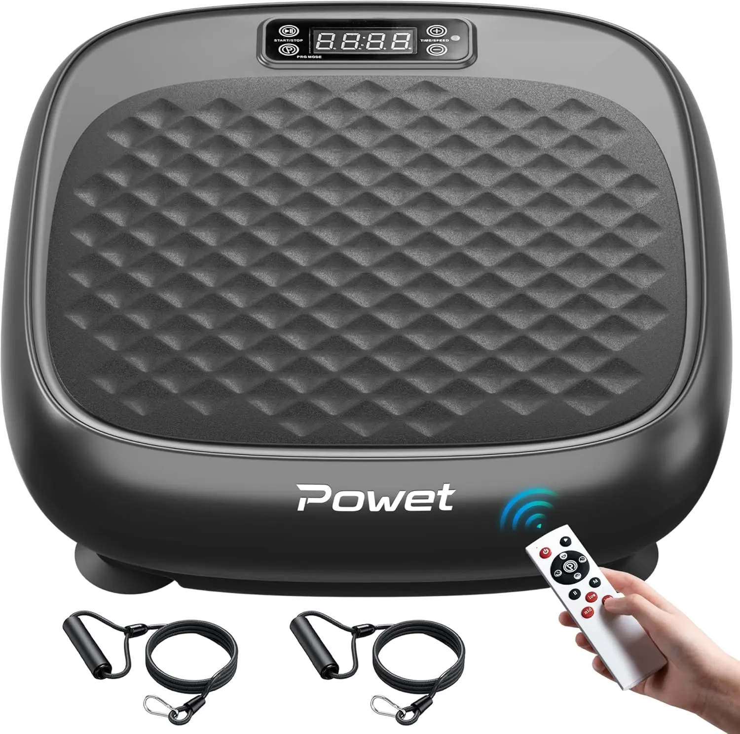 [Black Friday & Cyber Monday]Vibration Plate Exercise Machine, Mini Whole Body Workout Waver Vibration Plate for Lymphatic Drainage with 5 Setting Modes, 99 Speed Levels for Weight Loss, Shaping, Toning