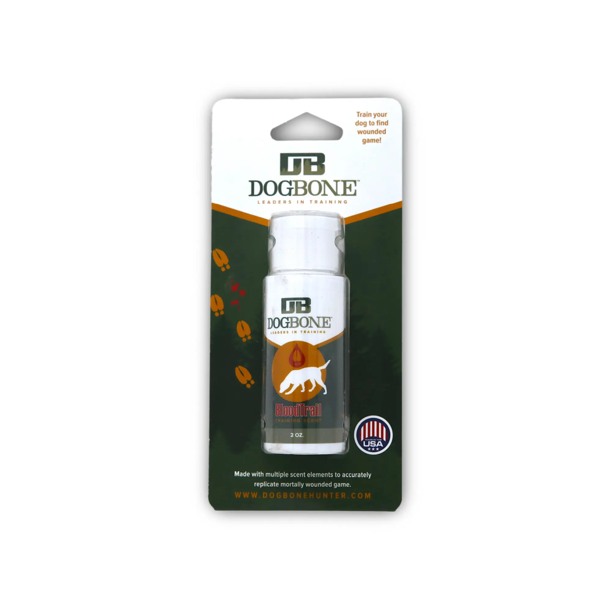 DogBone BloodTrail Scent - Train Your Dog How to Track Wounded Game - Hunting Dog Accessories - Deer Hunting Tools - Tracking Dog Training