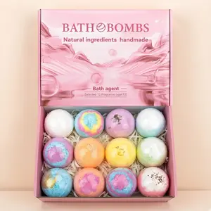 12PCS Mother’s Day Bath Bomb Gift Set, Extra Large Aromatherapy Bath Fizz Balls with Essential Oil Blend, Hydrating Bath Bombs, Moisturizing Relaxing Spa Experience, Romantic Gift for Holidays and Birthdays, Bath Essentials