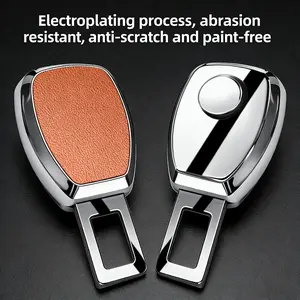 Car Seatbelt Extension Connector Plug Socket, Original Car Buckle Adapter, Safety Belt Extender for Vehicles, Universal Fit