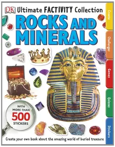 Page Publications Co Rocks and Minerals Coloring Book, Literature & Art Book for Hobbyists