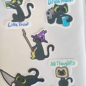 Silly cat stickers Silly cat stickers