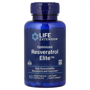Life Extension Optimized Resveratrol Elite™, 60 Vegetarian Capsules