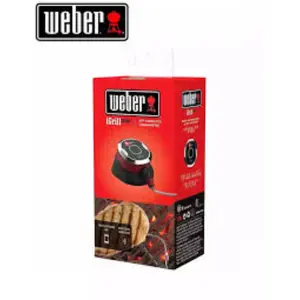 Weber iGrill Mini App-Connected Thermometer for Perfectly Grilled Meats Kitchen Metal