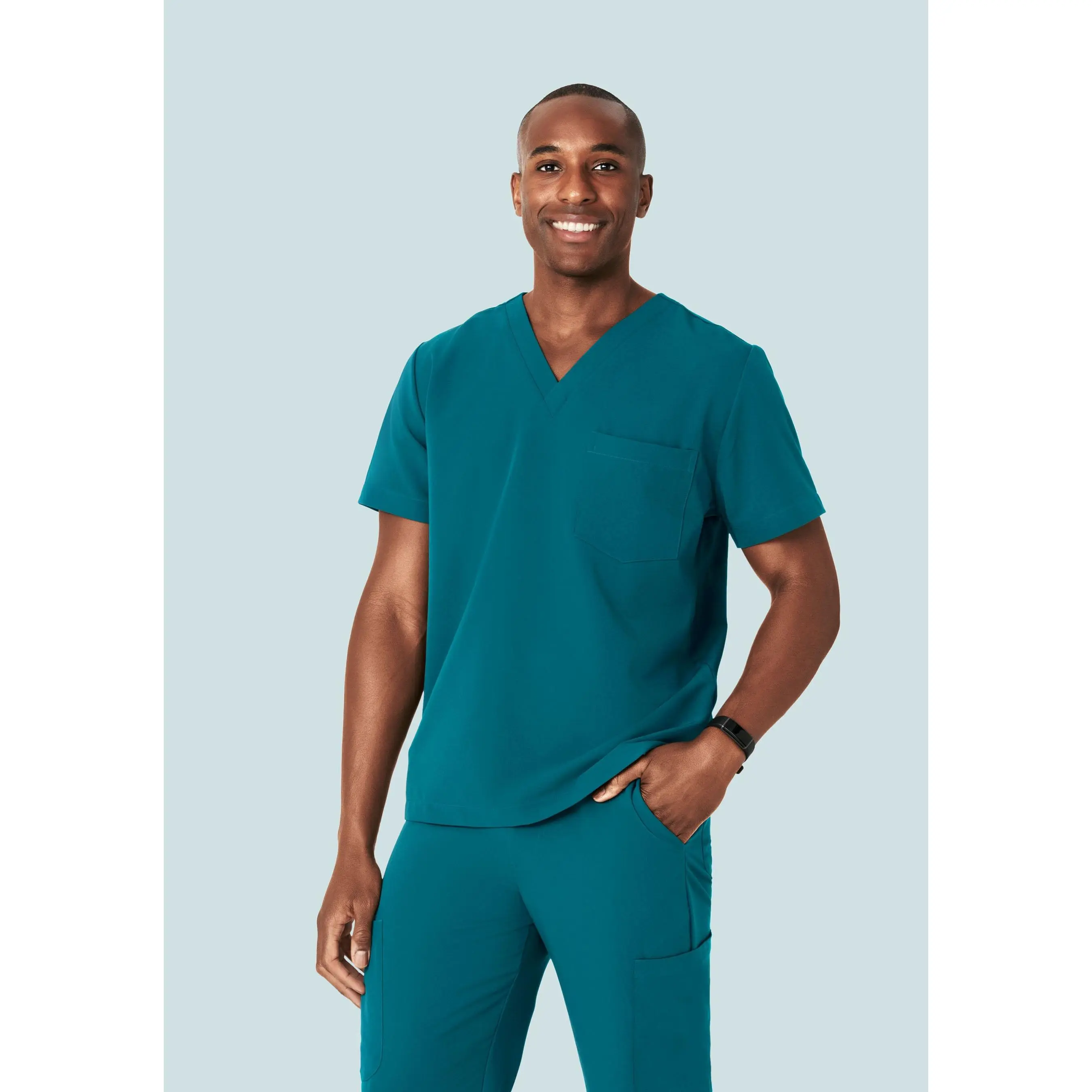 Two Pocket Top Peacock
