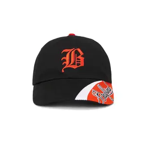 Badfriend Tiger Cap in Black & Orange