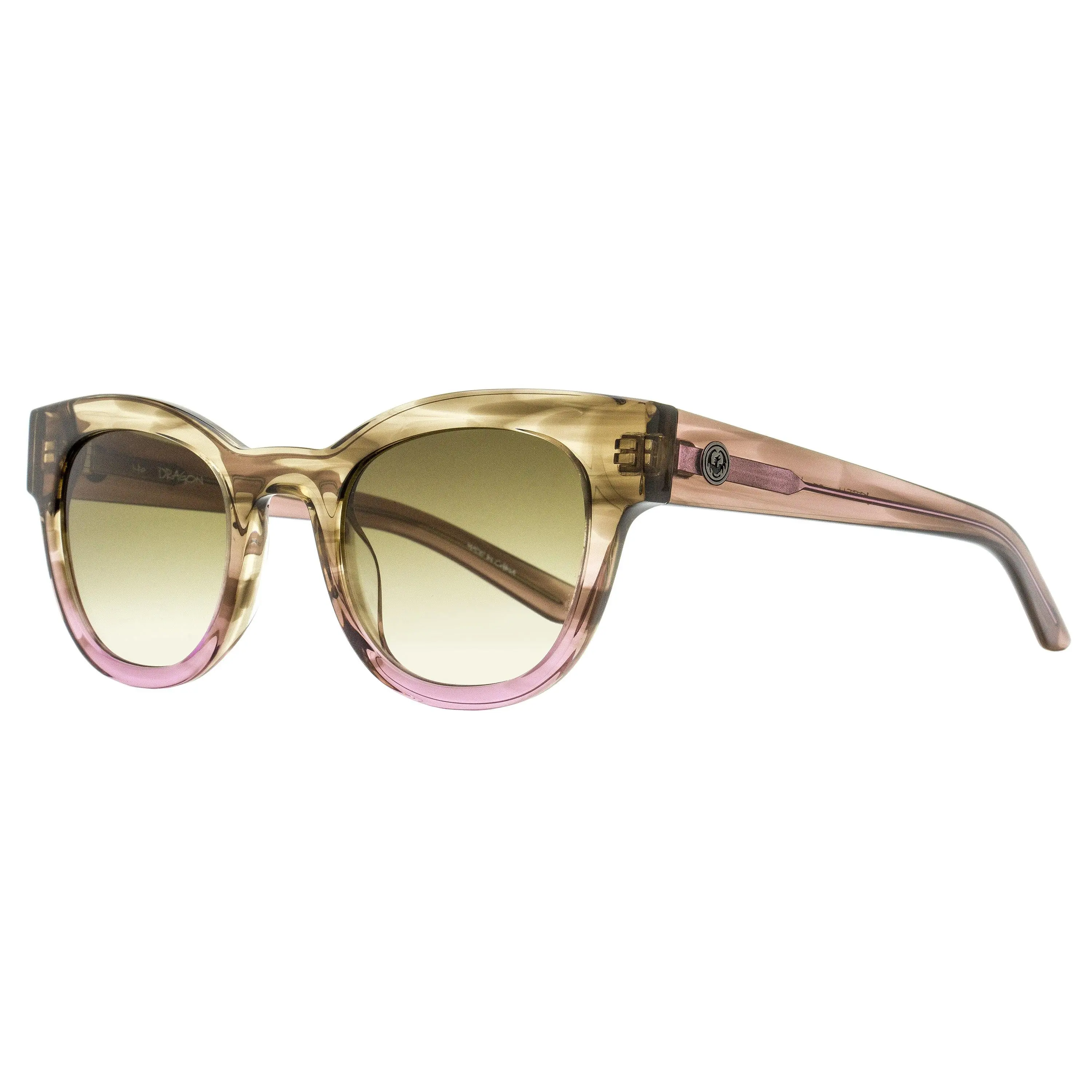 Dragon Alliance LumaLens Jett LL 025 Sunglasses - Acetate Frame, Oval 49mm Lens, Pantos Profile, Gray-Violet, BPA-Free, Innovative Casual Eyewear - Ideal for Surfing, Snowboarding, Motocross