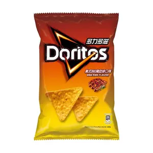 Doritos Nacho Cheese Flavored Tortilla Chips, 102g Bag - Classic American Snack, Perfect for Parties & On-the-Go