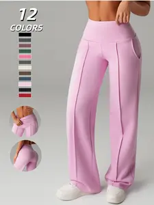 High-Waisted Yoga Pants for Women, Butt Lifting and Tummy Control, Squat Proof Workout Long Pants, Ideal for Gym and Casual Wear