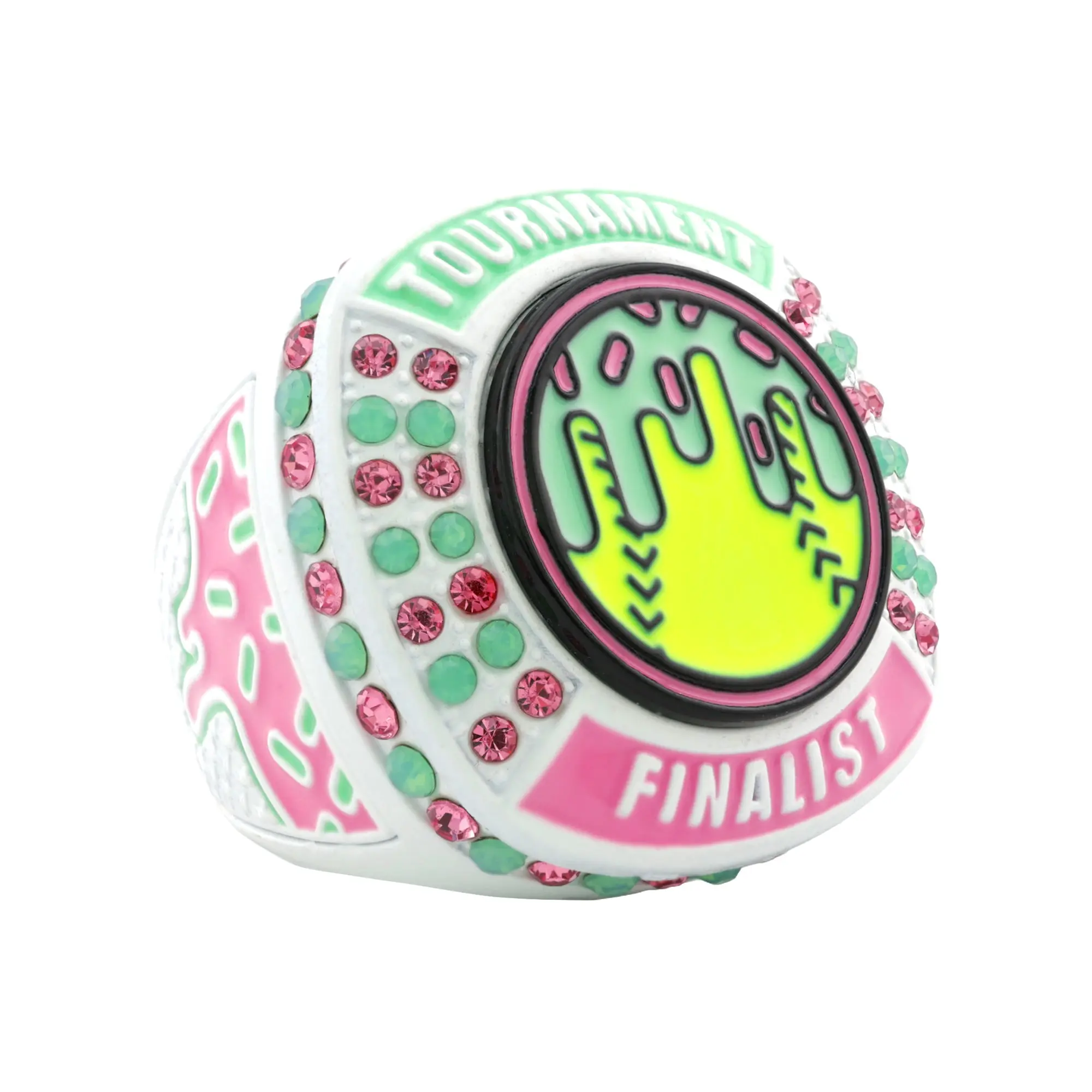 GEN27 Drip Softball White Watermelon Tournament Finalist Ring