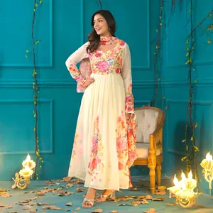 Floral anarkali set