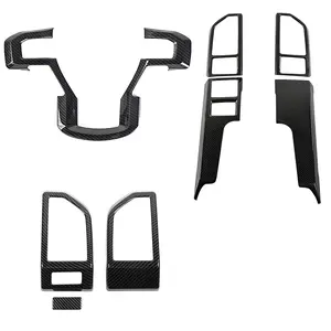 Interior Decoration Cover Trim Kit for Ford F150 2015-2020, Stylish Molding Car Interior Accessories, Carbon Fiber Look