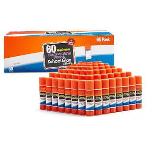 Washable School Glue Sticks ‌   – Disappearing Purple Adhesive for Classroom & Art Projects