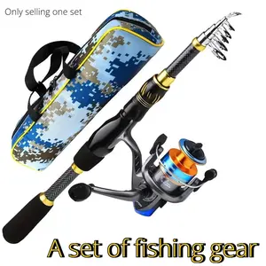 New Saltwater Surf Casting Sea Fishing Rod Combo, Complete Long Cast Fishing Pole Kit with Fishing Reel Set & Rod Carry Bag for Sea Fishing, Beach Surf Fishing & Offshore Fishing