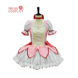 SBluuCosplay Kaname Madoka Cosplay Costume Magica Kaname Dress Kaname Madoka Outfits Halloween Costume Outfit Upgraded Style