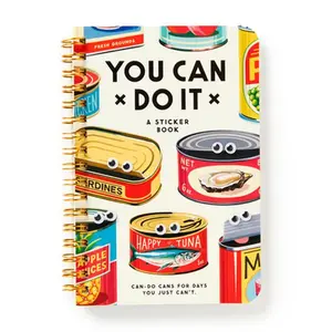 You Can Do It Googly Sticker Book -- Brass Monkey, Stickersinted Item