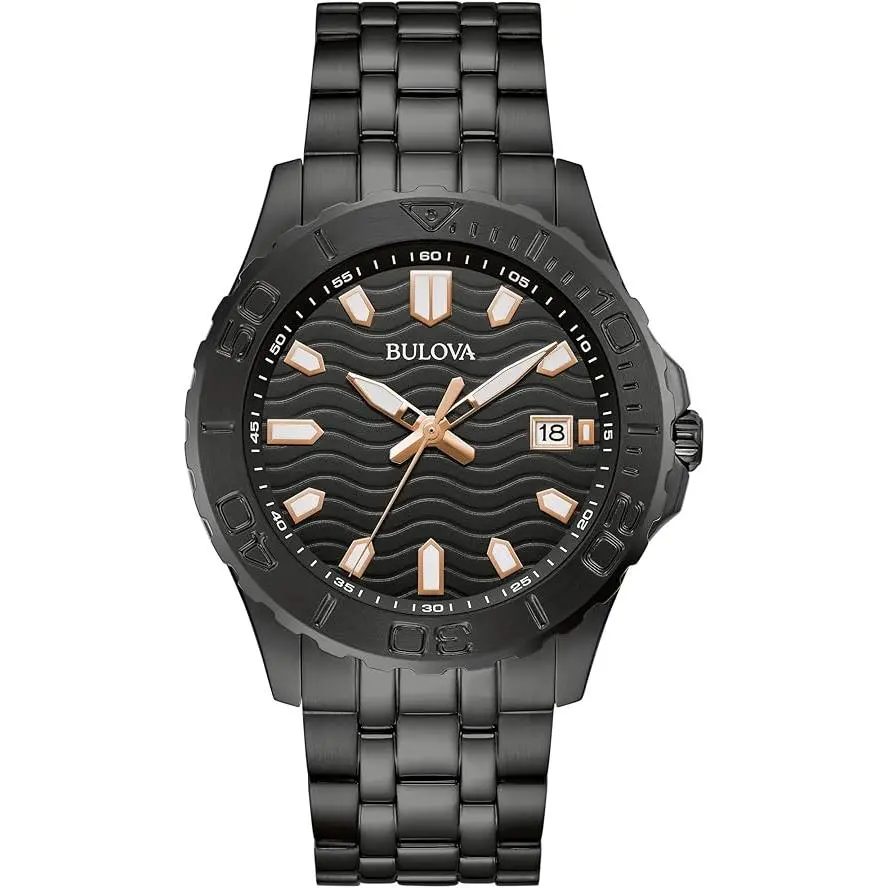 Bulova Classic Sport Stainless Steel Mens Watch 98B438