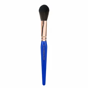 Golden Triangle 964 All-purpose Blusher Precision Powder Brush Multifunctional Makeup Brushes Vegan Synthetic Bristles Cruelty-free Hypoallergenic Rose Gold Brass Handle