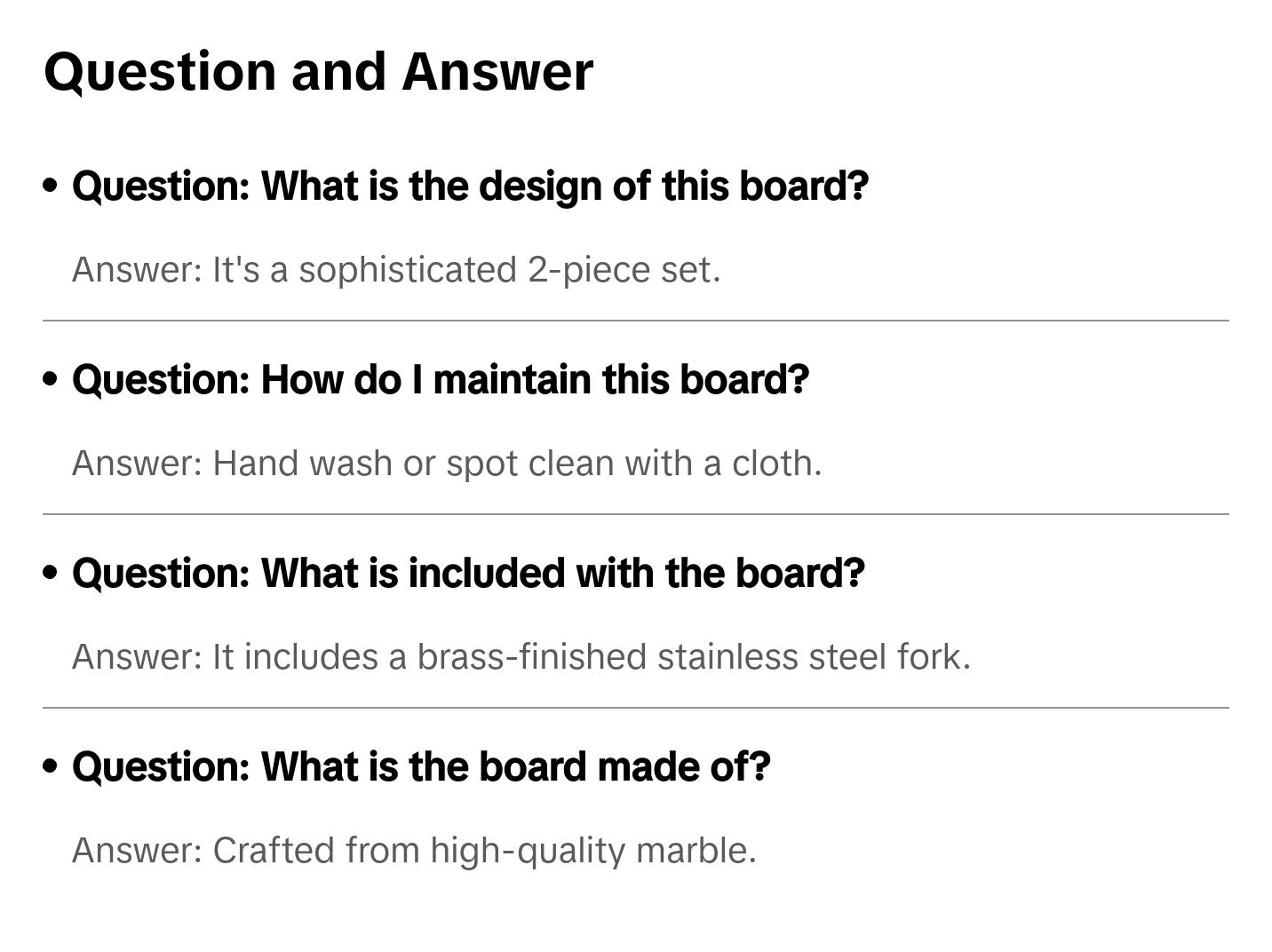 Marble Deviled Egg Board