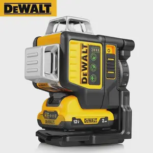DeWalt DW089 3-Line Green Cross Laser Level with Magnetic Mount for High Precision Jobsite & Home Renovation Projects Ensures Accuracy in Tasks