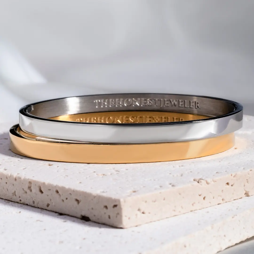 Personalized Bangle Cuff Bracelet Engravable