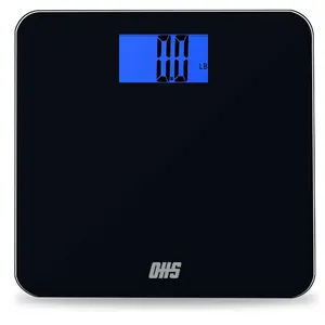Optima TONE-400 Talking Digital Body Weight Scale - 400 lbs Capacity, Auto-Reset Precision Healthcare Auto-Reset Bathroom Scale Supply for Home Use