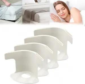 Bed Sheet Clips Keeping Sheets Place, Lock Sheet Holders, Heavy Duty Mattress Straps to Hold Sheets in Place, Durable Anti-Slip Teeth, Transparent Fixing Plate,Fits All Sheet Sizes, Easy Installation Heavy Duty Bed Sheet Holders sheet tight heavy duty ant