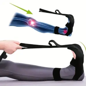 Advanced Nylon Foot and Calf Stretching Set, Multi-Functional Yoga Band for Hamstring, Plantar Fasciitis, Leg Stretch, Stackable and Portable Design