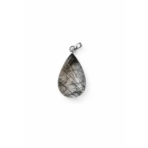 Black Rutilated Quartz Pendant