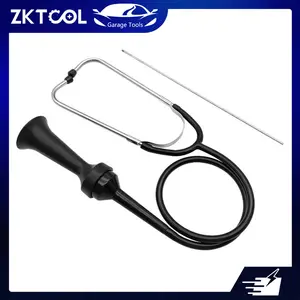 ZKTOOL Mechanics Stethoscope – 3-Piece Automotive Diagnostic Tool Kit for Mechanics, with Ergo Headset, Thin Metal Probes, Extended Handle for Car Engine Repairs, Tools For Mechanics