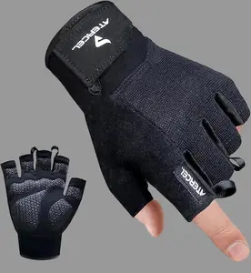 Workout Gloves for Men and Women, Exercise Gloves for Weight Lifting, Cycling, Gym, Training, Breathable and Snug Fit