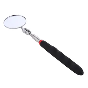 1pc Inspection Mirror 34" Extension 360° Rotation Extendable Telescopic Handle Retractable Lighted Tool On A Stick For Me