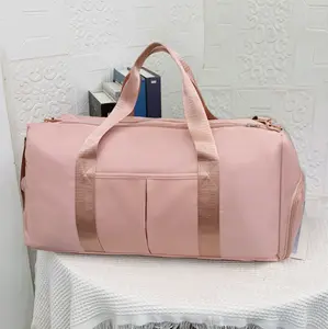 Women Men Travel Bags Duffle Bag Large Capacity Sports Storage Multi-Functional Shoulder Bag