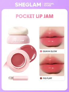 SHEGLAM Hydra Jelly Pocket Lip Jam Glossy Lip Balm Hydrating Smooth Texture Long Lasting Lip Moisturizer