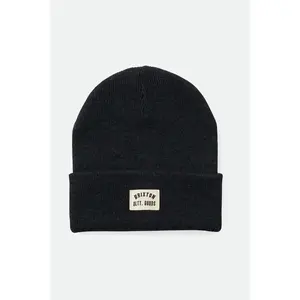 Woodburn Watch Cap Beanie - Washed Black