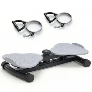 Waist Twist Exercise Machine 300LBS - Silent Core Twister with Resistance Bands & Double Pedals for Home Workout