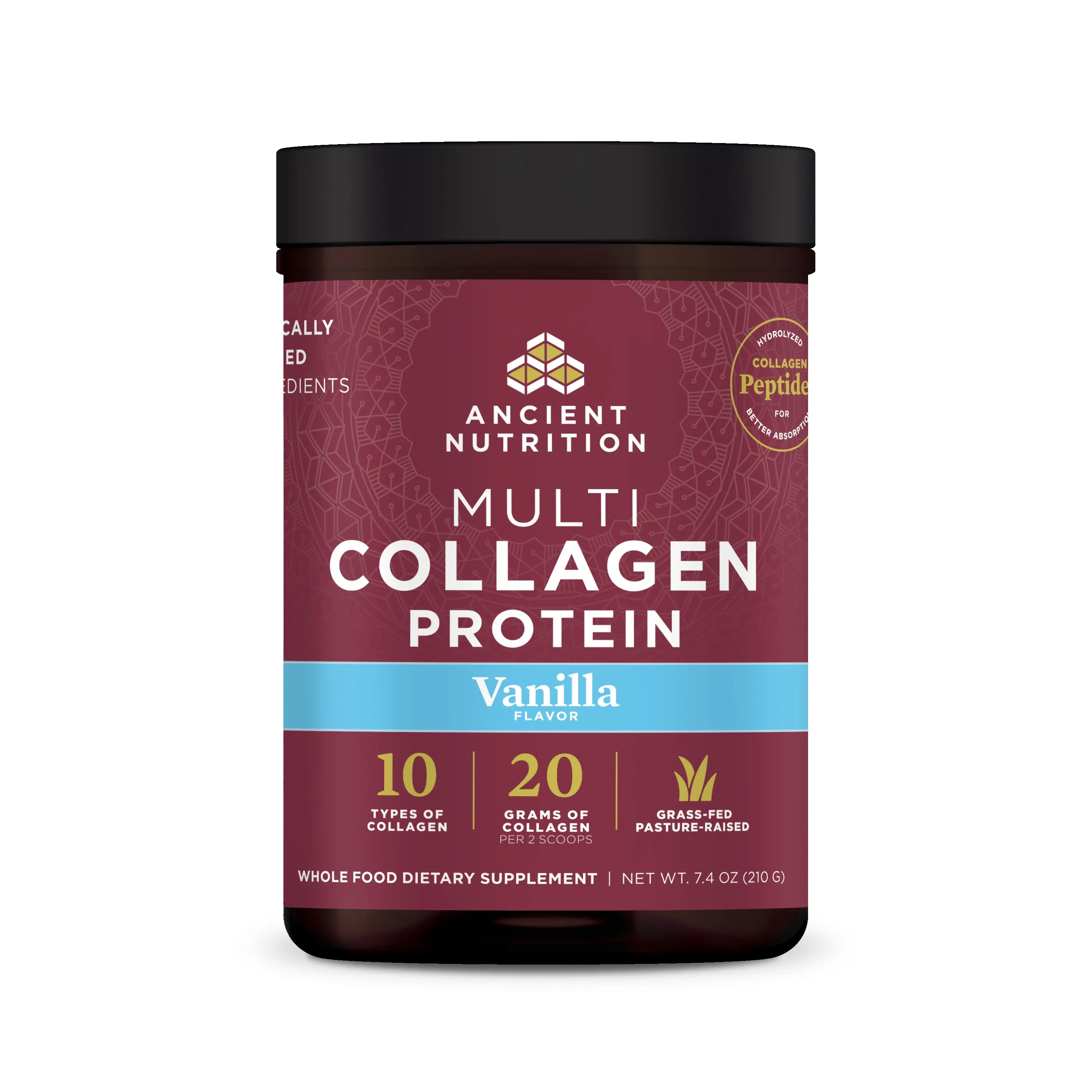 Ancient Nutrition Multi Collagen Protein Powder 20 Servings – Vanilla or Unflavored, 10 Types Collagen Peptides, Daily Wellness Support Ancient Nutrition Multi Collagen Protein Powder 20 Servings – Vanilla or Unflavored, 10 Types Collagen Peptides, Daily Wellness Support
