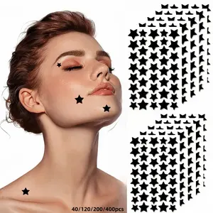 Black 40/120/200/400pcs Acne - Covers Pimple And Acne, Suitable for All Skin Types - Spot Stickers for Face And Skin