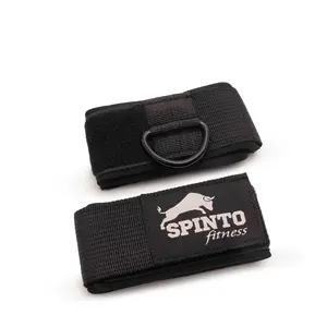 SPINTO Gym & Lifting Wrist Straps | Adjustable Wrist Cuffs for Weight Training, CrossFit & Fitness | Non-Slip, Durable Support to Reduce Fatigue