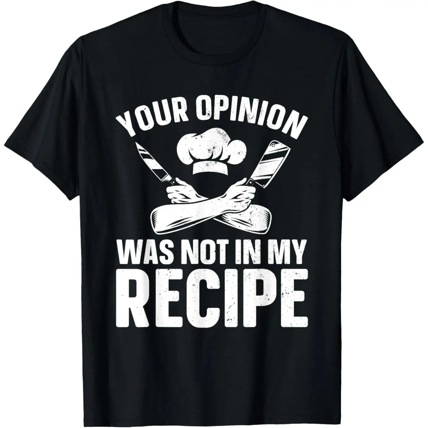 Funny Chef Design For Men Women Cook Cooking Culinary Chef T-Shirt