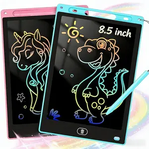 2Pcs 8.5 Inch LCD Writing Tablet for Kids, Erasable Reusable Electronic Doodle Board, Portable Drawing Pad with Stylus, Educational Learning Toy for Children, Perfect Travel Activity & Gift for Birthday, Holiday, Party Favors