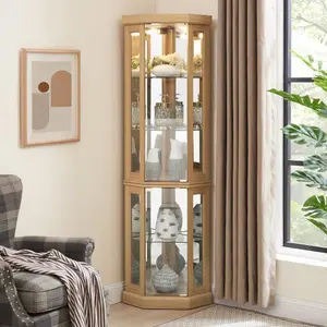 Corner Glass Cabinet