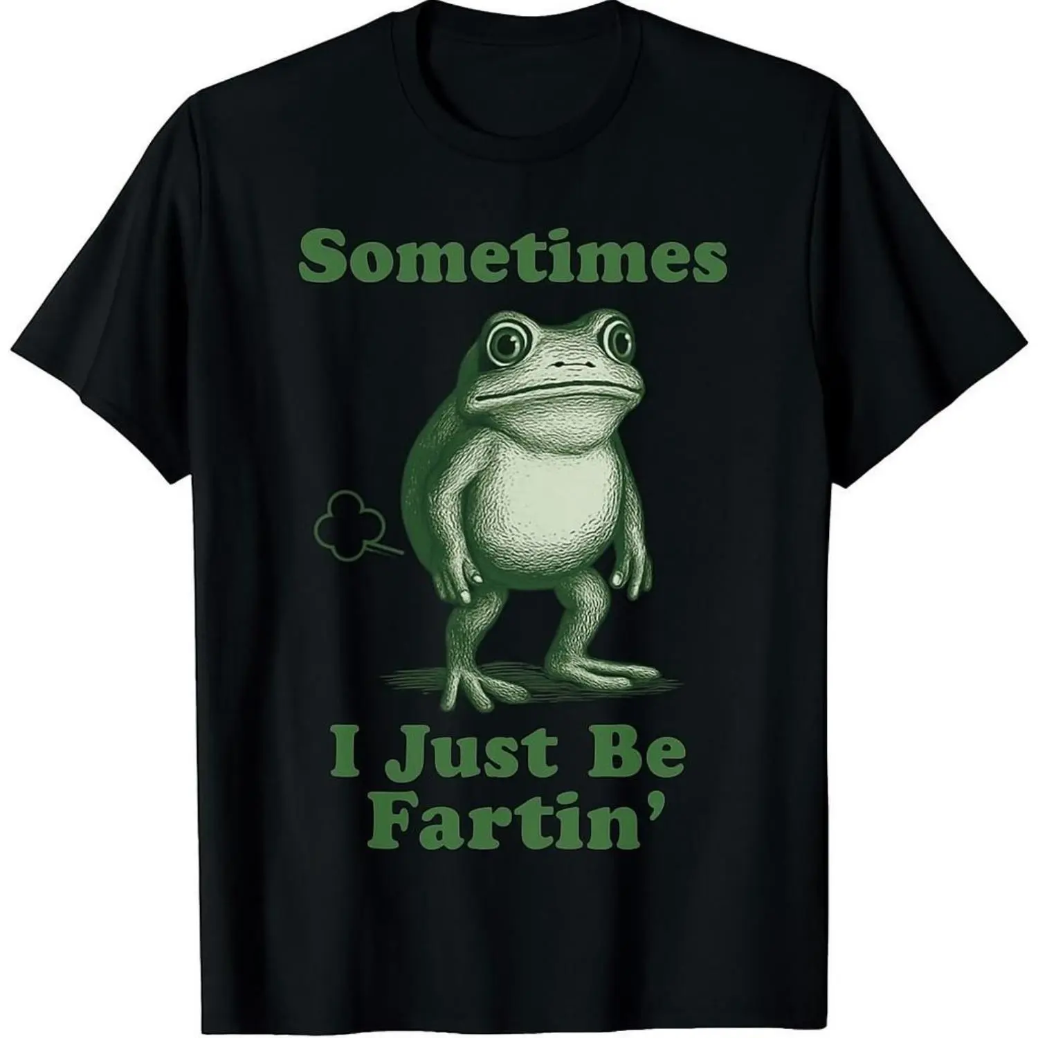 Sometimes I Just Be Fartin' Frog T-Shirtoversized gym shirts