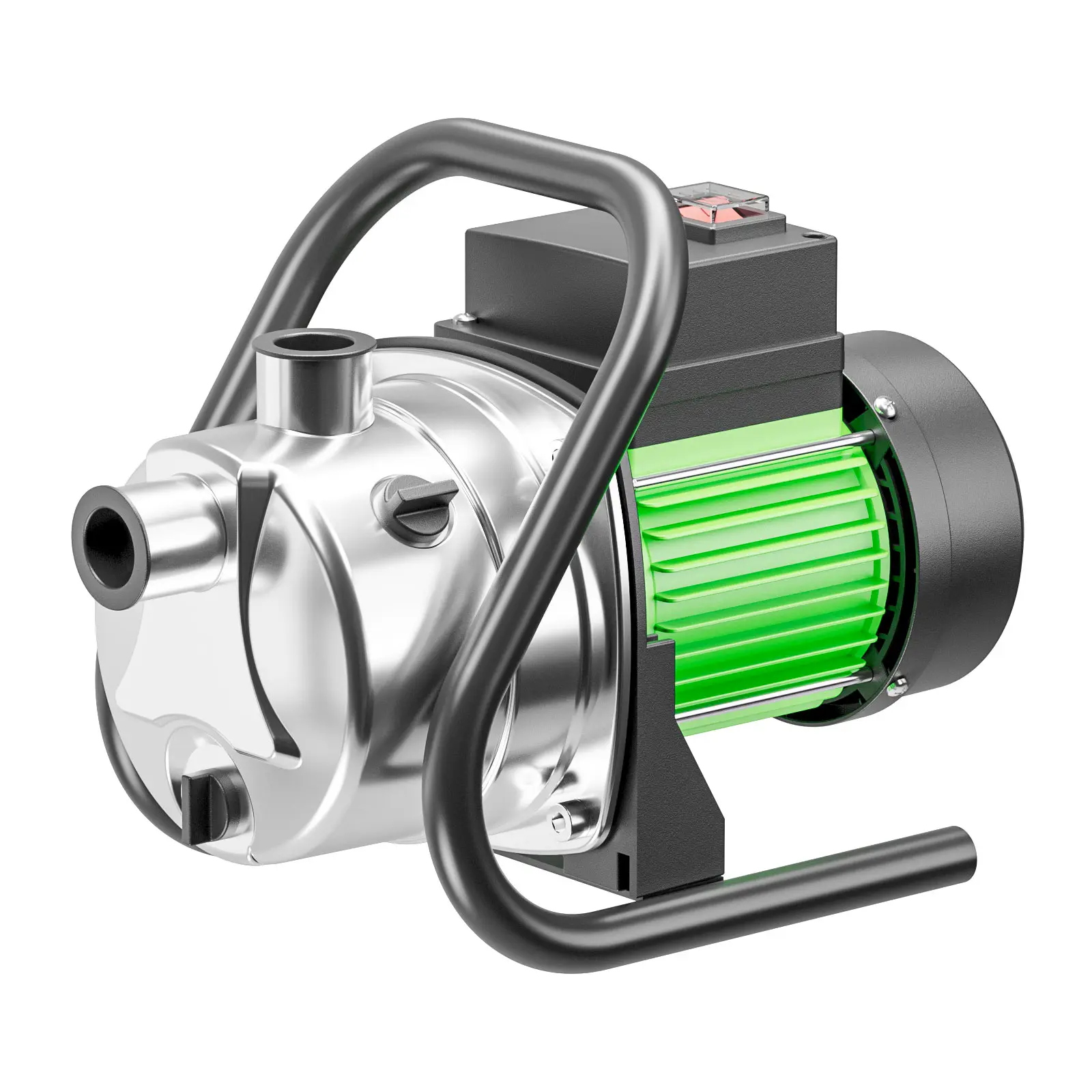 Shallow Well Pump 1.8 HP 1500 GPH, Electric Booster Pump for Efficient Water Delivery, with Reliable Booster Function for Daily Water Transfer, for Garden Irrigation Farm Water Delivery Lawns and Household Drainage
