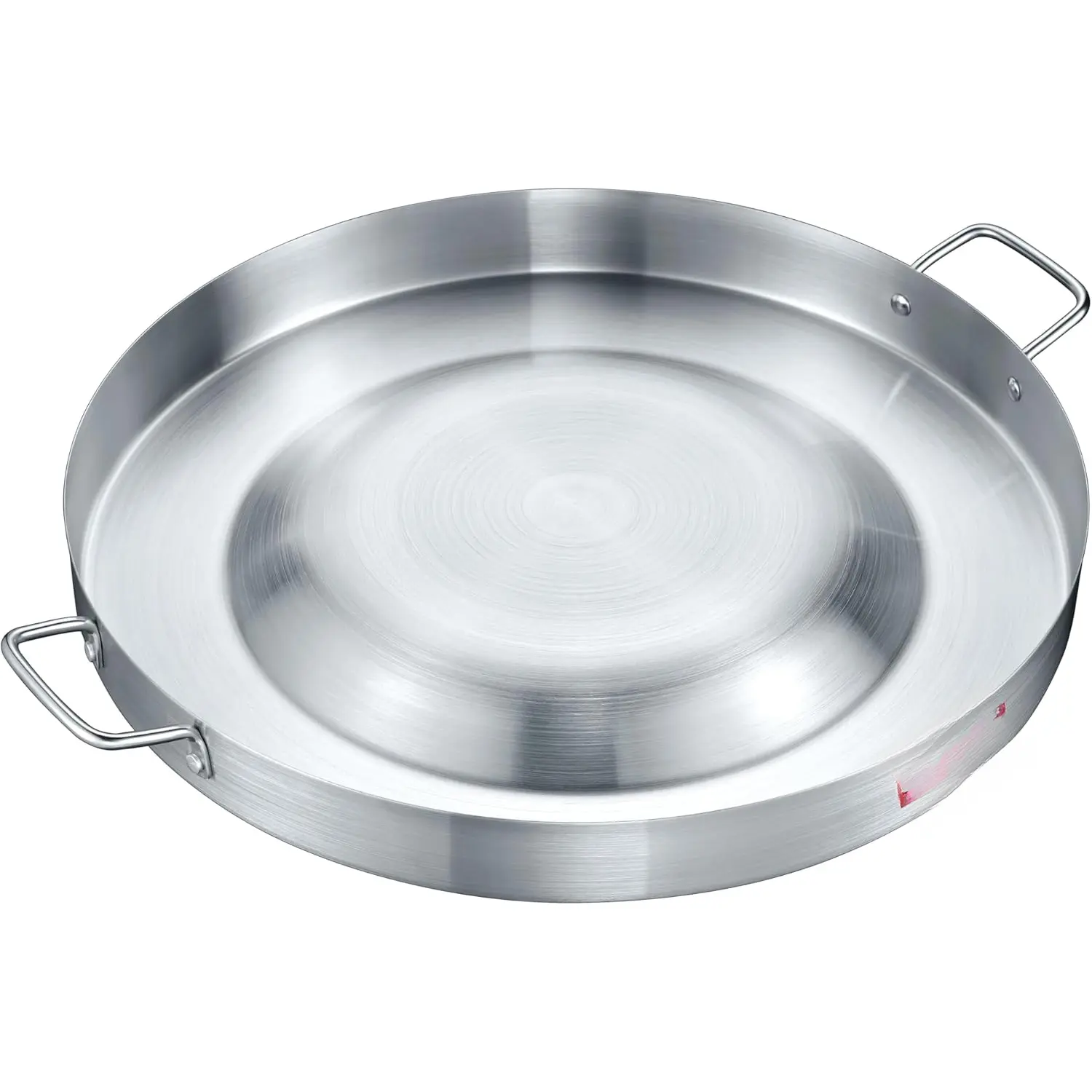 Large Stainless Steel Convexed Comal Coza, 21.25" Mexican Discada (21.25)
