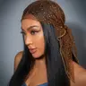 Women's Fashion Polyester Rhinestone Bandana Scarf, Casual Fitted Headscarf, Plain Design, All Seasons, Street Style Accessory