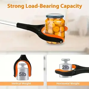 32inch foldable grabber reacher.A super lightweight trash picker tool with a 360degrees rotating jaw and handy magnetic tip. Reach high shelves or grab dropped items easily! A daily lifesaver aiding seniors and an awesome year round holiday gift