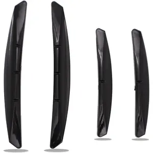4 count  Door Edge Guards Moulding Trim Edge Anti- Strip Scratch Guard  Door Protector for   (Black)