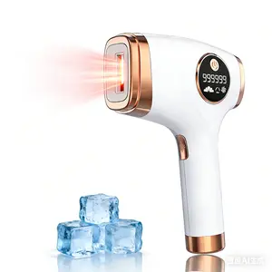 High-Efficiency Ice Cooling IPL Device, Dual Light Technology for Smooth Skin, 5 Levels & Portable Design for Full Body, Bikini & Face - US Stock, 3-5 Day Fast Shipping