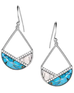 Montana Silversmiths Women's Teardrop Earrings - Er6314